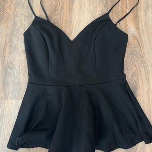 Black Tulip Top